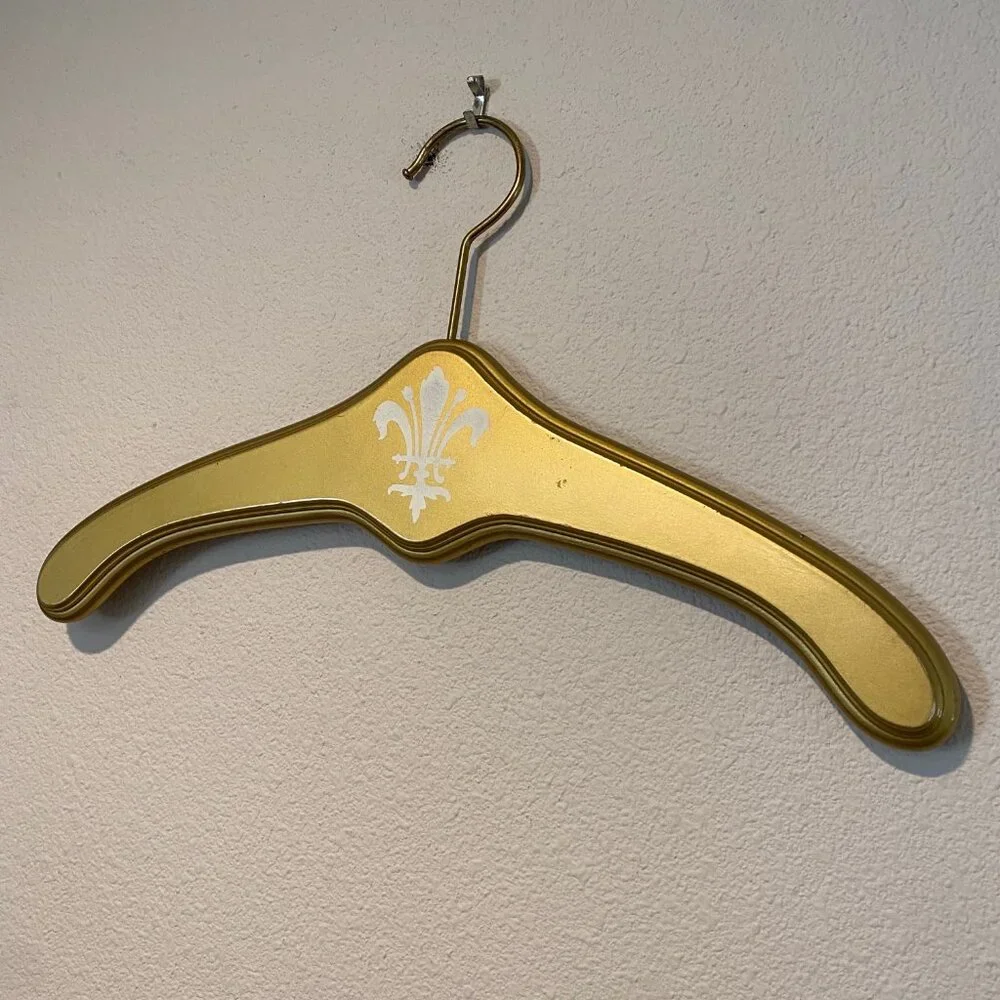 Vintage MCM Hollywood Regency Gold Hanger | 18